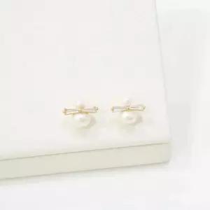 [신상오픈런]졸업식 영롱 은침 데일리룩 미니진주 비즈귀걸이 (29965096)