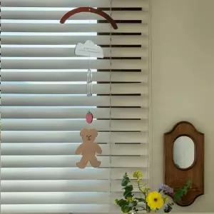 테디베어 인테리어 썬캐쳐 벽장식 아크릴 모빌