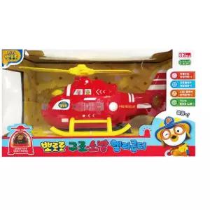 뽀로로장난감 멜로디 소방 헬기 긴급출동 119 파일럿 구조헬기 작동헬기