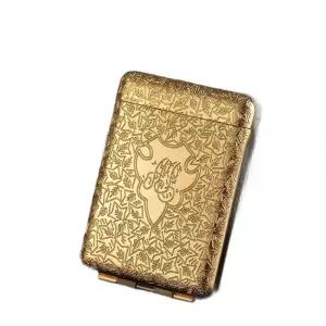 고급 담배케이스 담배갑 금속 여행용 담배파우치 슬림케이스 엔틱