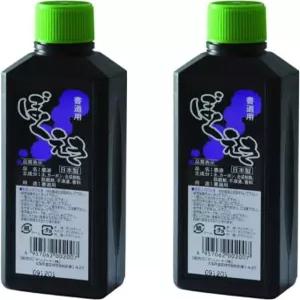 일본 수미 잉크 블랙 컬러 중국 붓 서예 그림 그리기 작품 인도 일본산 2팩 세트