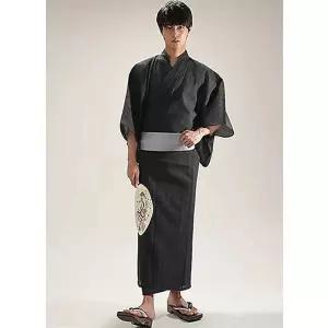 남성 유카타 기모노 목욕가운 전통 의상 남성용