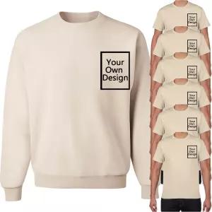 맞춤 작업복 유니폼 6 티셔츠 1 스웨트셔츠 남성용 로고