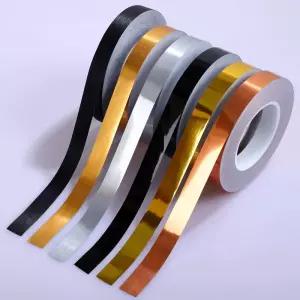 포인트 접착식 띠벽지 인테리어 유광 금박 은박 띠지 리폼 띠시트지