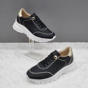 [탠디]여성 소가죽 5cm 키높이 스니커즈 X23202mp_JJ