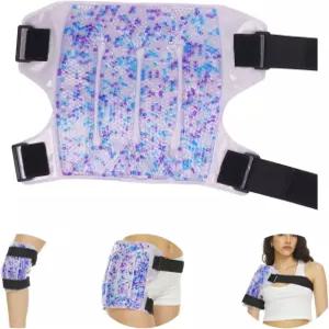 프리미엄 힙 핫 콜드 젤 비드 스 팩 by FOMI 케어 엉덩이 허벅지 어깨 무릎 정강이 등을 위한 부드러운 쿨