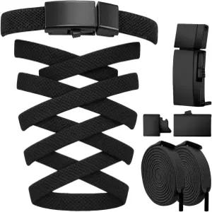 FC포이포이 엘라스틱 노타이 플랫 슈즈 운동화 끈 원버튼 스위치 타이리스 신발 끈끈 원사이즈핏올