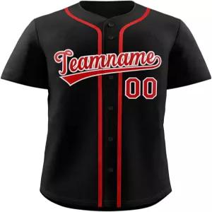 맞춤 야구 유니폼 버튼 다운 셔츠 스티치 또는 인쇄 이름 번호