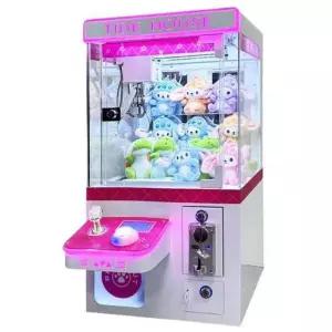 문방구 미니 인형 크레인 인형뽑기 가정용 핑크 미니뽑기