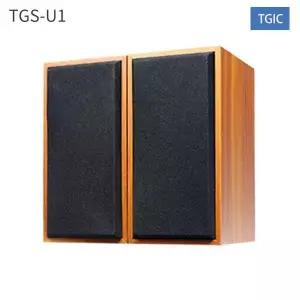 TGIC 742EQV64 TGS-U1 볼륨조절컨트롤 우드 2채널 스피커 USB