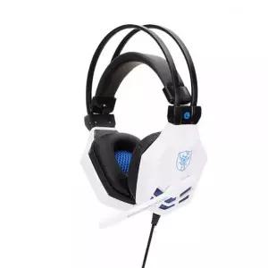 제노스 424TBK87 850MV 게이밍헤드셋(화이트) 유선헤드셋
