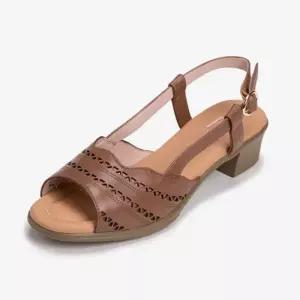 에스콰이아 HC12 여성 쿠션 세미정장 샌들 에스콰이아 여성 발편한 쿠션 슬링백 샌들