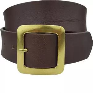 Axisoria 1.5인치 스냅 온 오일 태닝 탑 그레인 정품 빈티지 레트로 가죽 벨트