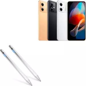 Xiaomi Redmi Note 12R Pro와 호환되는 BoxWave 스타일러스 펜 AccuPoint 액티브 스타일러스2팩 초미세