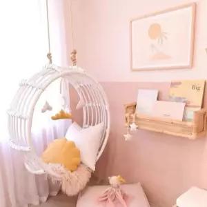 발코니 그네 라탄 정원 행잉체어 테라스 해먹 나무 루프탑 인테리어 감성 둥지형 스윙