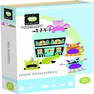 크리컷 카트리지 스크랩북 미니 몬스터 모양
