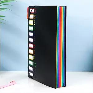 레인보우 인덱스 도큐먼트 파일 A4 문서정리 보관