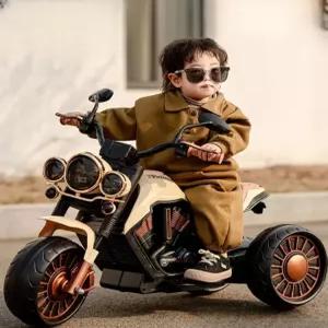 더류현 아동용 전동 모터사이클 삼륜차 유아용 미니 안전한  유아오토바이 장난감바이크