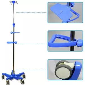 수납형 스탠드링겔대 수액대 이동형 폴대 수액