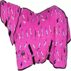 80인치 말 소프트 플리스 쿨러 운동 모이스처 윅 블랭킷 라이너 시트 넥 4395N