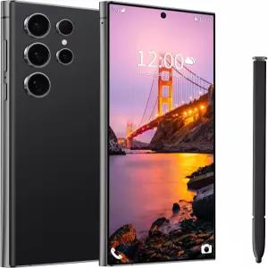 I24 울트라 언락폰 펜 더 폰 내장 스마트폰 배터리 6800mAh 6.8인치 HD 화면 안드로이드 14 16+512GB 128GB