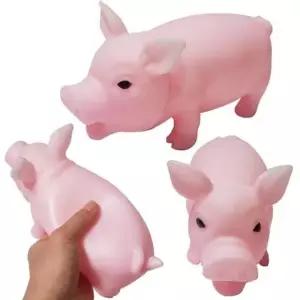강아지장난감 소리나는돼지 삼겹살 동물인 삑삑이인형 삑삑이