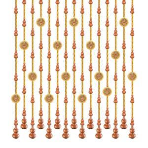 구슬 커튼 집발 2m 전통 다크 현관 비즈발 집 0 빈티지인테리어