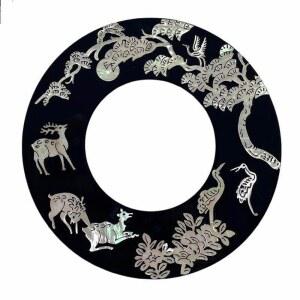 죽도 검도 코등이 가검 단일 풍 수제 A타입 수련용 청류 용품 진죽 카본코등이