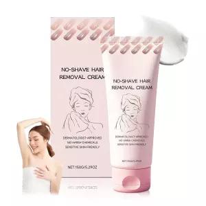 빠르고 순한 새로운 노쉐이브 제모 크림 민감한 피부에 적합하며 수분을 공급하고 피부를 가꿔주어 후에도