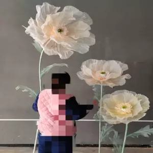 자이언트플라워 종이꽃 인테리어 스탠딩 꽃장식