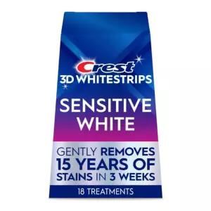 크레스트 3D 덴탈 민감용 센서티브 미백키트 화이트닝 8회분