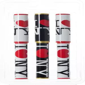 장인 올빼미 공식 라이선스 러브 뉴욕 펜 화이트 앤 블랙 기념품 3종 세트