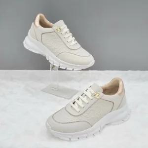 [탠디]여성 소가죽 5cm 키높이 스니커즈 X23202ml_JJ