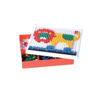 모자이크놀이 블록 그림판 유아 감각교육 조각퍼즐 아이장난감 교구