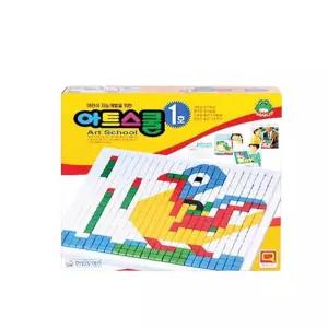 유아 네모세모 모자이크 그림판 미술교육 게임 조각퍼즐 어린이블록