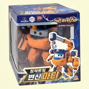 일렉트릭 마티 변신 로봇 장난감 어린이 선물 크레인 중장비 남아용 완구