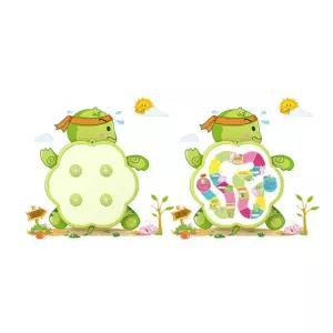 플레이 유아보드판 학습 놀이 아이방데코 붙이는칠판 아기그림판 5세