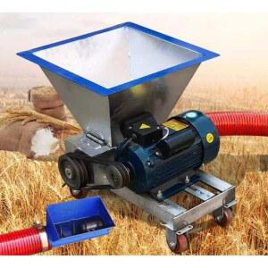 곡물 흡입기 분말 컨베이어 없이 이송기 길이 전동기 별도 없음 곡물흡입기 대포 보리