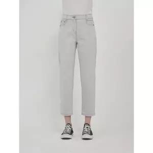 갤러리아 올리비아로렌 뒷포켓 자수 배기핏 데님 팬츠 VVCMP5M3271