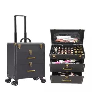 네일박스 전문가용 메이크업박스 계단식 3단 서랍