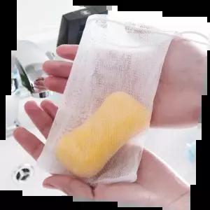 비누거품망 부드러운 세안 거품 발생기 편리한 디자인 세면대 욕실용 고급스러운 재질 화이트 색상