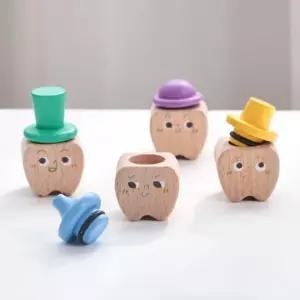 유치 이빨 첫니 보관함   치아 케이스 원목 젖니 강아지 보관 통