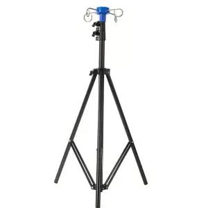 접이식 수액걸이 삼각대 폴대 링겔 이동식 영양제 꽂이 병원