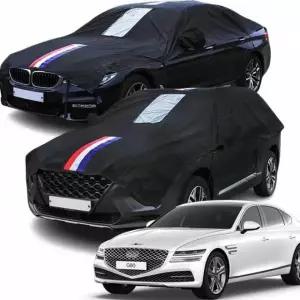 하프커버 자동차커버 제네시스 덮개 G80 성에방지
