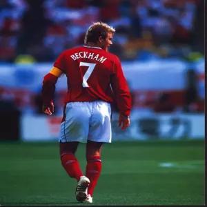 포스터라치 데이비드 베컴이 필드를 떠나는 사진 인화 8 x 10 항목 MVM52013