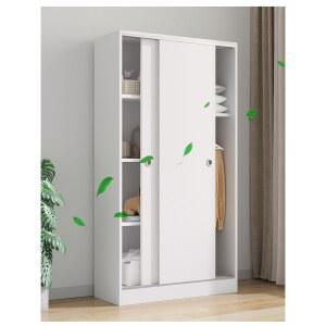 공간활용 틈새옷장 30CM 깊이 그레이 화이트 2 옷장 2문 슬라이딩 캐비닛 너비