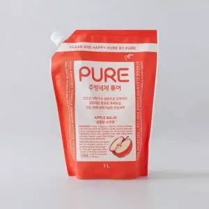 피죤 퓨어 주방세제 1L(애플밤)