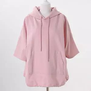 [하프클럽/] 후드박시스냅라인티 LYP153M603 빅사이즈