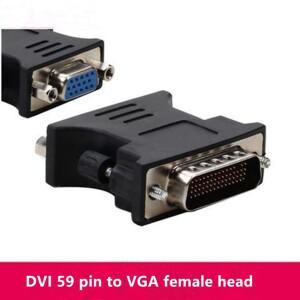 LFH DMS59Pin 어댑터 남성형 DVI VGA HDMI 호환 스플리터 연장 케이블 그래픽 카드 모니터 TV 박스용