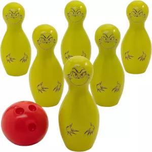 펀 익스프레스 닥터 수스 그린치 크리스마스 플라스틱 볼링 게임 세트